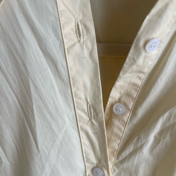 DAMO yellow midi dress with collar - Picture 3 of 5